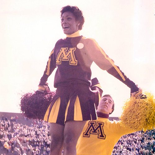 1976- Cheerleader Stunt