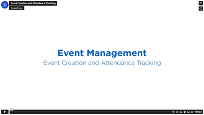 Events Management: Gopherlink